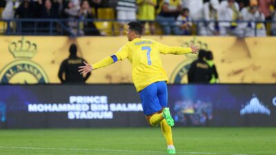 Cristiano Ronaldo mencetak hattrick saat Al Nassr mengalahkan Al Tai dalam pertandingan Liga Arab Saudi