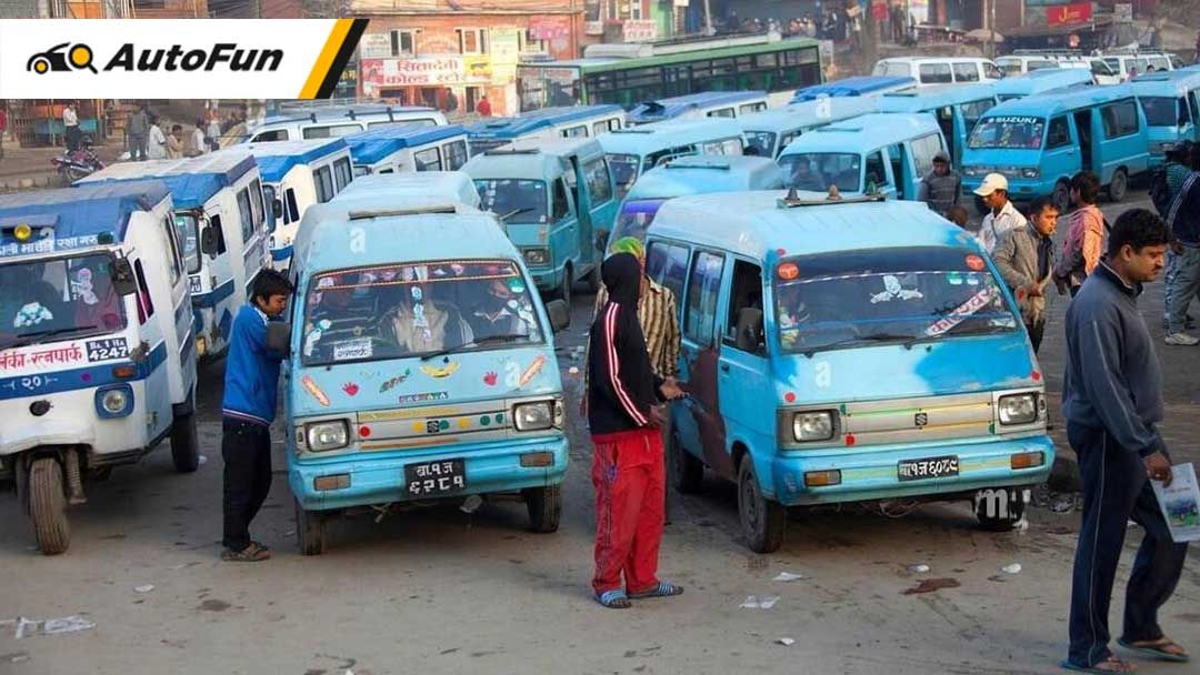 Ternyata Suzuki Carry 1.0 Juga Digunakan Sebagai Angkot di Nepal