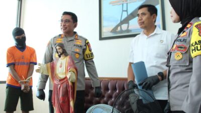 Pencuri Patung Yesus di Gereja Bangkalan Beruntung Menerima Restorative Justice