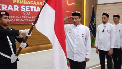 Mantan Teroris di Lapas Kediri Melakukan Ikrar Setia kepada NKRI