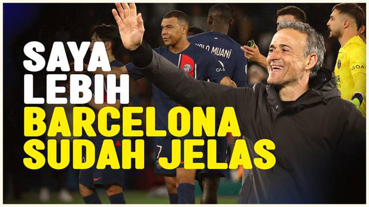 VIDEO: Komentar Pelatih PSG Luis Enrique yang Mengaku Lebih Barcelona Daripada Xavi