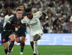 Vinicius dan Rodrygo Brilian, 4 Catatan Menarik Setelah Real Madrid dan Man City Bermain Imbang di Leg 1 Perempat Final Liga Champions