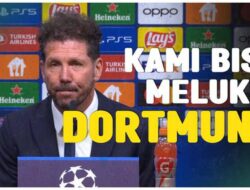 VIDEO: Diego Simeone Menyatakan Keyakinannya Atletico Madrid Bisa Membungkam Borussia Dortmund