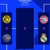 Jadwal Semifinal Liga Champions Pekan Depan Diumumkan
