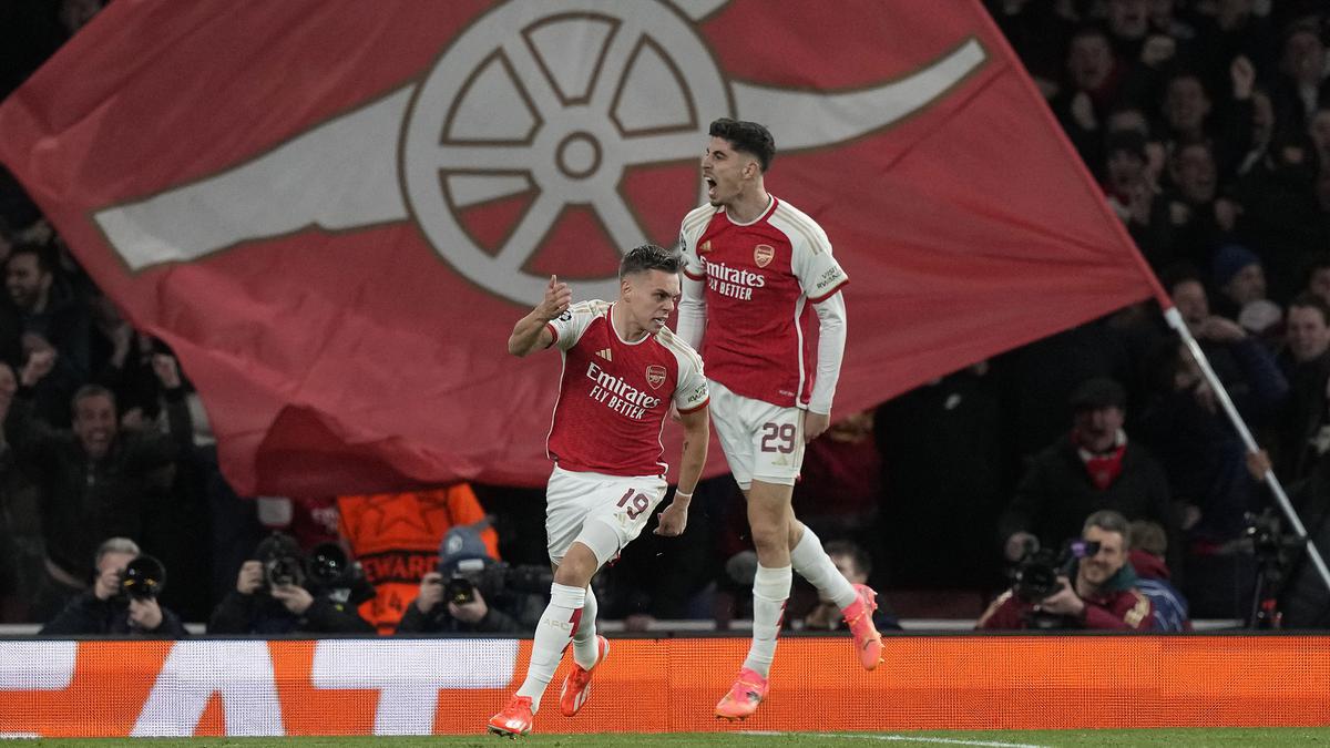 Foto: Gol Leandro Trossard Selamatkan Arsenal dari Kekalahan saat Bertemu Bayern Munchen dalam Leg Pertama Perempatfinal Liga Champions