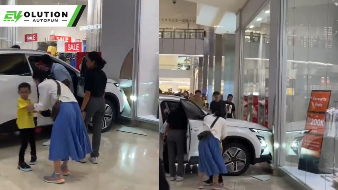 Inilah Cara Menghidupkan Mobil Listrik Chery Omoda E5 agar Tidak Seperti Bocah yang Menabrak di Mall