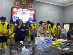 Polisi Membongkar Lokasi Pesta Sabu-Sabu di Surabaya, Menangkap 11 Orang