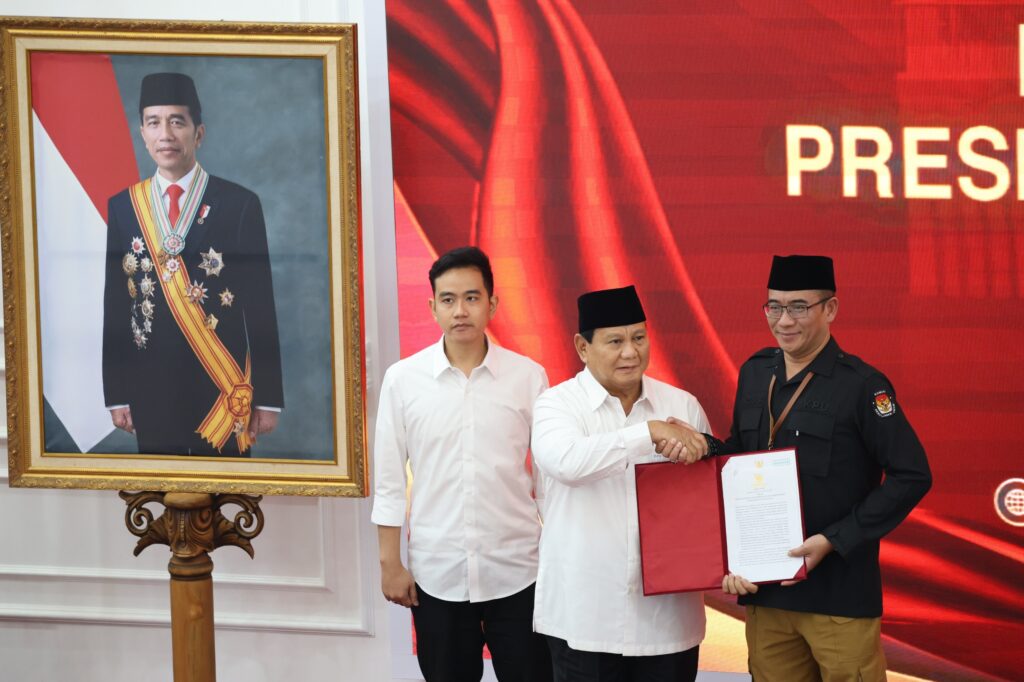 Prabowo Thanks Media and Press after being Declared Elected President