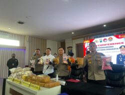 Polisi Menggagalkan Peredaran 40,8 Kg Sabu-Sabu dari Jaringan Sumatera-Jawa