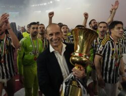 Juventus Raih Gelar Coppa Italia Musim Ini, Massimiliano Allegri Resmi Menjadi Raja