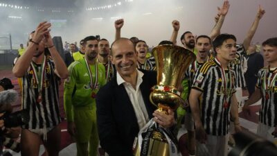 Juventus Raih Gelar Coppa Italia Musim Ini, Massimiliano Allegri Resmi Menjadi Raja