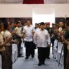 Prabowo Subianto Hosts Halal Bihalal Event with 1,000 Defense Ministry Employees