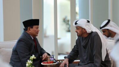 Prabowo-Gibran Bertemu dengan MBZ, Mendapat Selamat dan Doa Kesuksesan dalam Kepemimpinan Indonesia