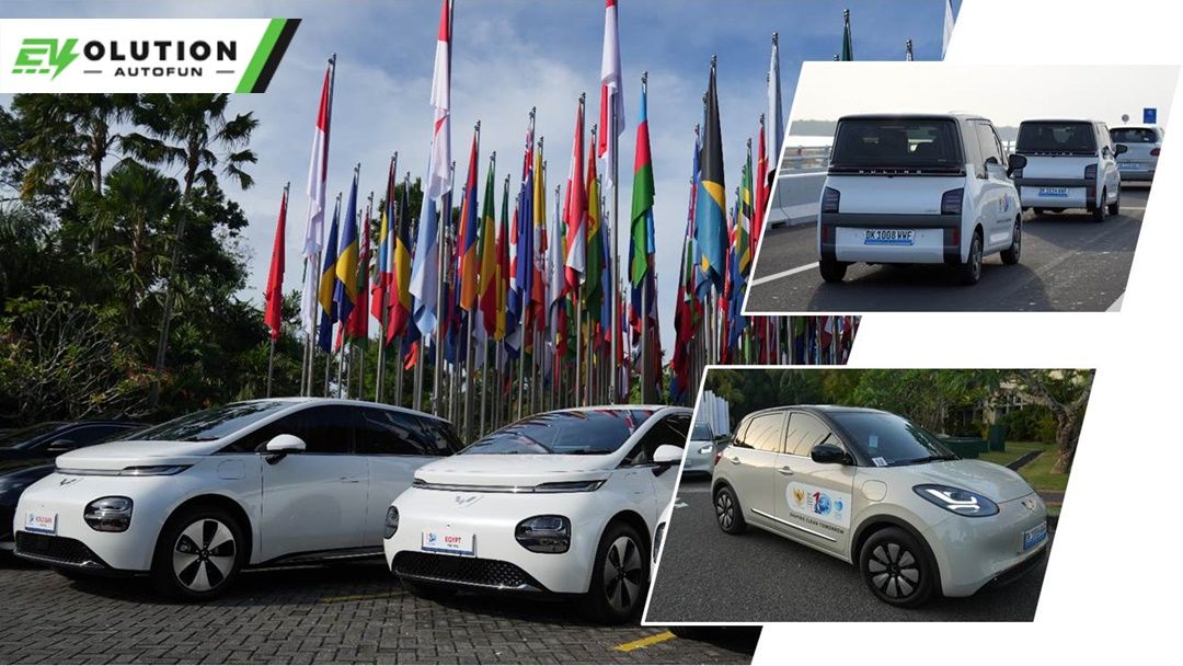 Tiga Model Wuling EV Layani Mobilitas Ramah Lingkungan Para Delegasi Negara Peserta 10th World Water Forum 2024