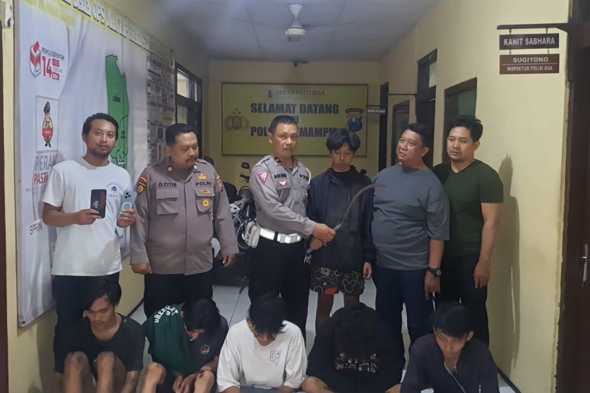 Polisi Gagalkan Tawuran Remaja di Sidotopo Lor Surabaya, 6 Remaja Diamankan