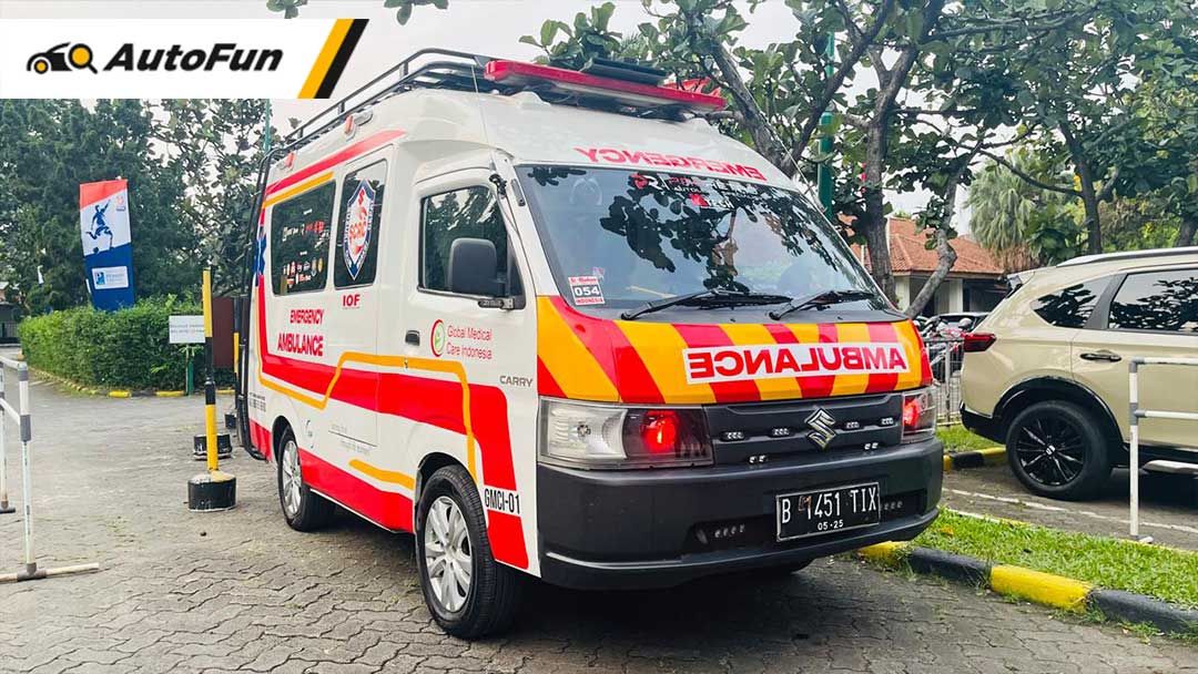 Suzuki Carry Ambulance Ini Punya Fasilitas Kesehatan Lengkap