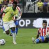 Copa America 2024: Permainan Cantik Vinicius Jr Dikritik Pelatih Paraguay Sampai Minta Wasit Bertindak