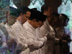 Prabowo Subianto Celebrates Eid al-Adha 1445 H at Nurul Wathan Mosque in Hambalang