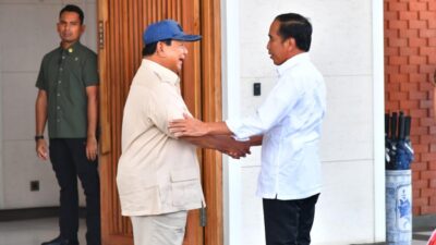 Prabowo Subianto Hampiri Jokowi ke Halim, Beri Ucapan Selamat Ulang Tahun Secara Langsung