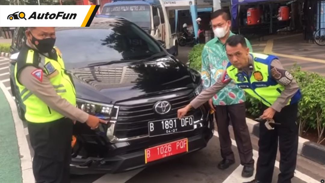 Masih Banyak Pengendara Ngeyel Pakai Plat Nomor Palsu Demi Masuk Jalur Gage, Ini Sanksinya