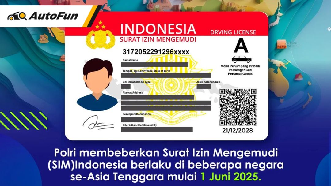 Mulai Juni 2025, SIM Indonesia Berlaku Juga di Asia Tenggara