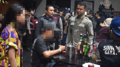 Satpol PP Surabaya & BNN Razia Tempat Hiburan Malam, 2 Orang Positif Narkoba