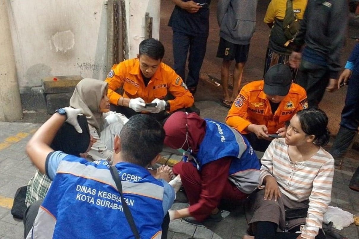 3 Pelajar SMP di Surabaya Jatuh dari Motor Saat Jadi Korban Jambret