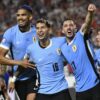 Foto: Gol Tunggal Mathias Olivera Hentikan Langkah Tuan Rumah di Copa America 2024, Uruguay Menang Sempurna di Fase Grup