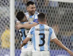 Foto: Kandaskan Perjuangan Kanada, Argentina Selangkah Lagi Pertahankan Gelar Juara Copa America