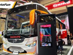 Bisa Muat Motor, Bus Hino AK 240 Bermesin Depan dengan Bagasi Tembus Dipamerkan di GIIAS 2024