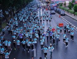 Riau Bhayangkara Run 2024: 10 Ribu Peserta Penuhi Jalan Sudirman Pekanbaru, Seperti Lautan Manusia