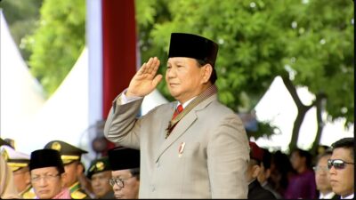 Post-Surgery, Prabowo Subianto Eagerly Resumes Activities at Bhayangkara’s 78th Anniversary