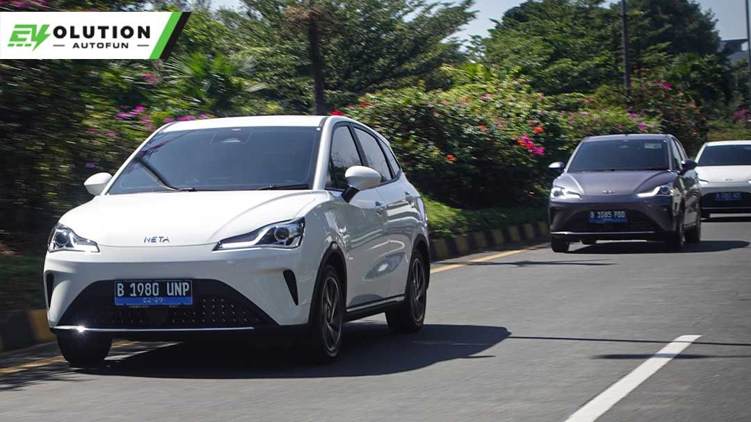 Test Drive Mobil Listrik Neta V-II, Digas Bandung-Jakarta Daya Baterainya Habis Berapa?