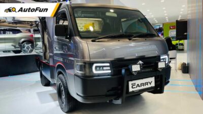 Modifikasi Suzuki Carry Mobile Charging Tampil di GIIAS 2024, Bisa Buat Ngecas Mobil Listrik eVX