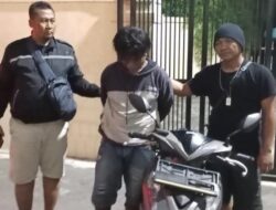 Pelaku Curanmor di Situbondo Tertangkap Saat Menuntun Motor Curian, Alamak