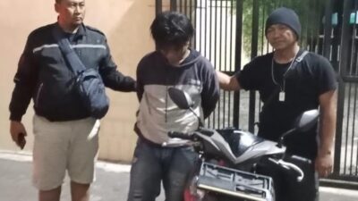 Pelaku Curanmor di Situbondo Tertangkap Saat Menuntun Motor Curian, Alamak