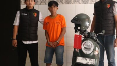 Nekat Melawan Saat Digeledah, Pelaku Curanmor 13 TKP Ditembak Polisi di Surabaya