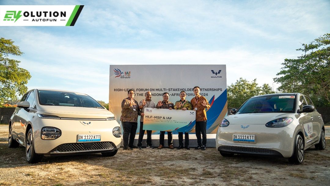 Wuling Cloud EV dan Binguo EV Kembali Jalani Tugas Negara, Kali ini Dukung HLF-MSP dan The 2nd IAF 2024 di Bali