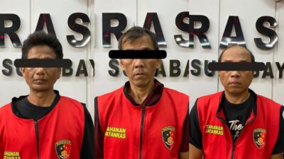 Komplotan Curanmor di Surabaya Diringkus, Polisi Sita 9 Motor Curian