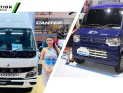 Truk Listrik Mitsubishi Fuso eCanter dan L100 EV Mulai Bertugas di IKN