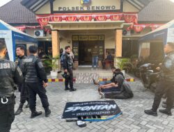 Detik-Detik Polisi di Surabaya Kejar Anggota Gangster Kocar-Kacir Saat Live Streaming