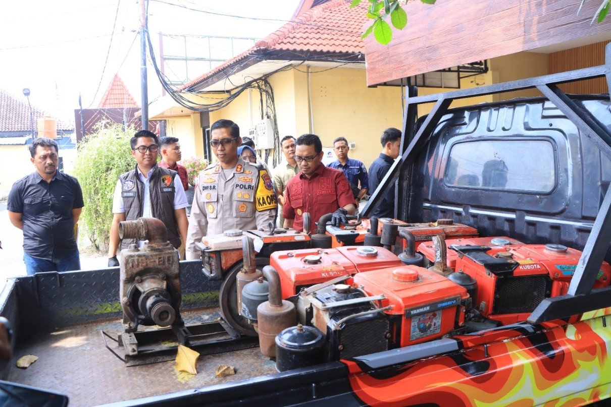 Diotaki Residivis, Komplotan Pencuri Diesel di 5 Kecamatan Ngawi Diringkus Polisi