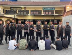 7 Anggota Gangster Allstar Diciduk Polisi di Surabaya, Bawa Celurit untuk Tawuran