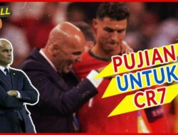 VIDEO: Pelatih Timnas Portugal, Roberto Martinez Puji Cristiano Ronaldo Setelah Cetak 900 Gol