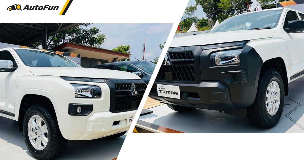 Selisih Rp22 Jutaan, Ini Perbedaan All New Mitsubishi Triton 2024 HDX dan GLS Double Cabin