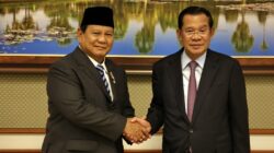 Prabowo Temui PM dan Presiden Senat Kamboja, Perkuat Kolaborasi untuk Pembangunan ASEAN