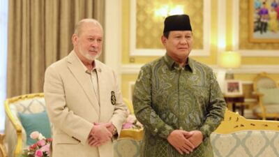 Sudah Bersahabat Lebih dari 40 Tahun, Prabowo Kunjungi Raja Malaysia Sultan Ibrahim