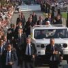 Pope Francis Tours in Prabowo Subianto’s Rugged Maung Vehicle to Greet the Faithful