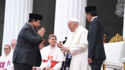 Prabowo Subianto Shares Moment of Shaking Hands with Pope Francis: “Indonesia is Blessed with Diversity and Harmony”