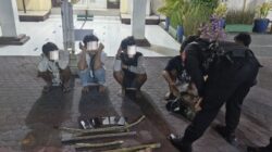 Tawuran Gangster di Surabaya Semburat Dibubarkan Warga & Polisi, 5 Bocah Ditangkap